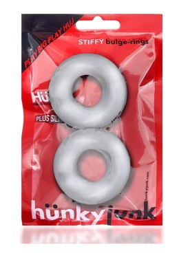 Stiffy 2-pack bulge Cockrings Transparent
