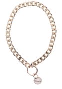 Statement Collar and leash Rose Gold