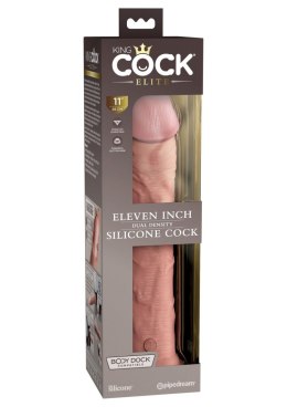 11 Inch 2Density Silicone Cock Light skin tone