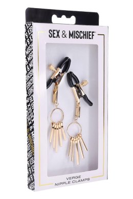 SEX AND MISCHIEF VERGE NIPPLE CLAMPS