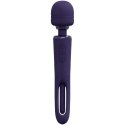 VIVE - Kiku - Rechargeable Double Ended Wand with Innovative G-Spot Flapping Stimulator - Purple