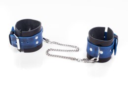 Kajdanki- Cuffs Crazy Horse Blue, Small