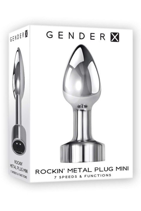 GENDER X ROCKIN METAL PLUG MINI