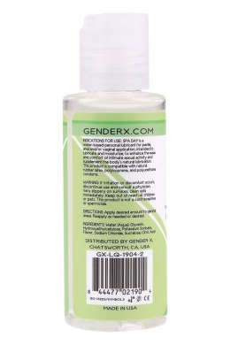 GENDER X SPA DAY FLAVORED LUBE, 60ML