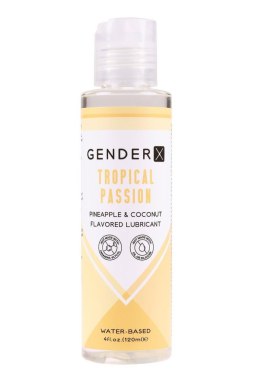 GENDER X TROPICAL PASSION FLAVORED LUBE, 120ML