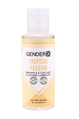 GENDER X TROPICAL PASSION FLAVORED LUBE, 60ML