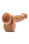 DR. SKIN SILICONE DR. PHILLIPS 8.5 INCH THRUSTING DILDO TAN