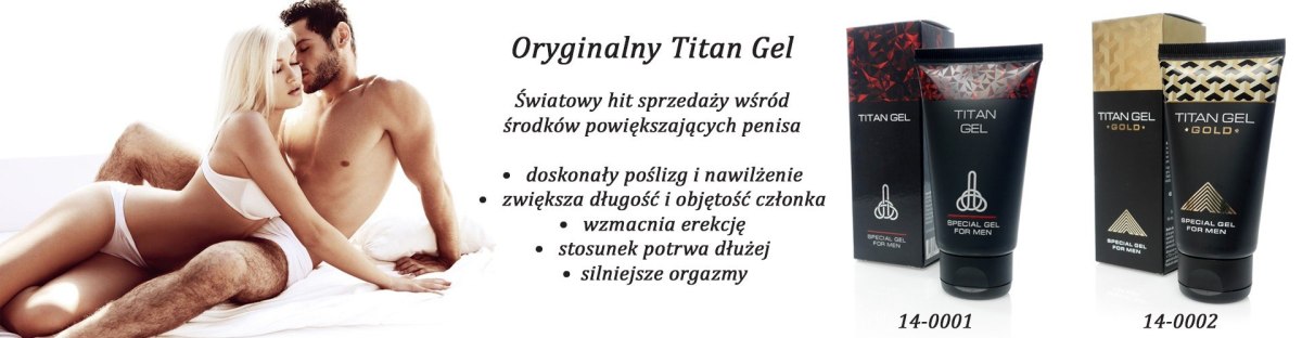 Żel/sprej-Titan GEL 50ml.( ORGINAL )