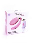 Stymulator-V-Vibe Pink USB 7 Function / Remote Control