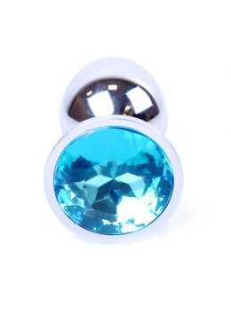 Plug-Jawellery Silver PLUG- Light Blue