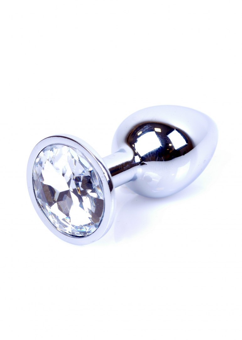 Plug-Jewellery Silver PLUG- Clear