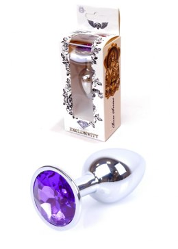 Plug-Jewellery Silver PLUG- Purple
