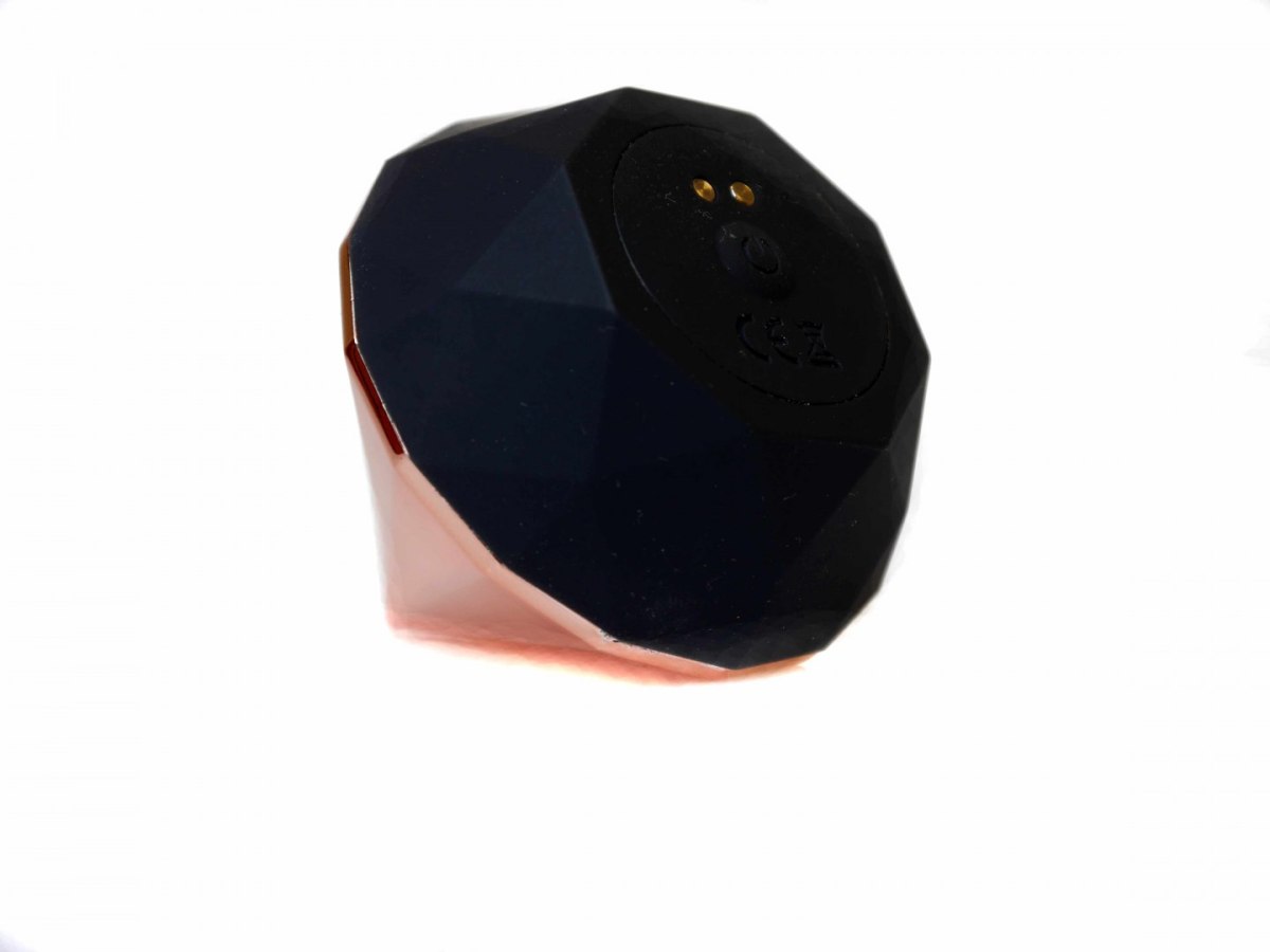 Stymulator-Diamond Air Massager USB 7 Function Red Gold
