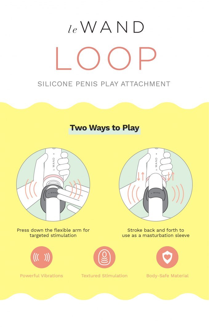 LE WAND PENIS PLAY SILICONE ATTACHMENT