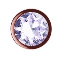Plug-Butt Plug Diamond Moonstone Shine S Rose Gold