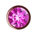 Plug-Butt Plug Diamond Quartz Shine S Rose Gold