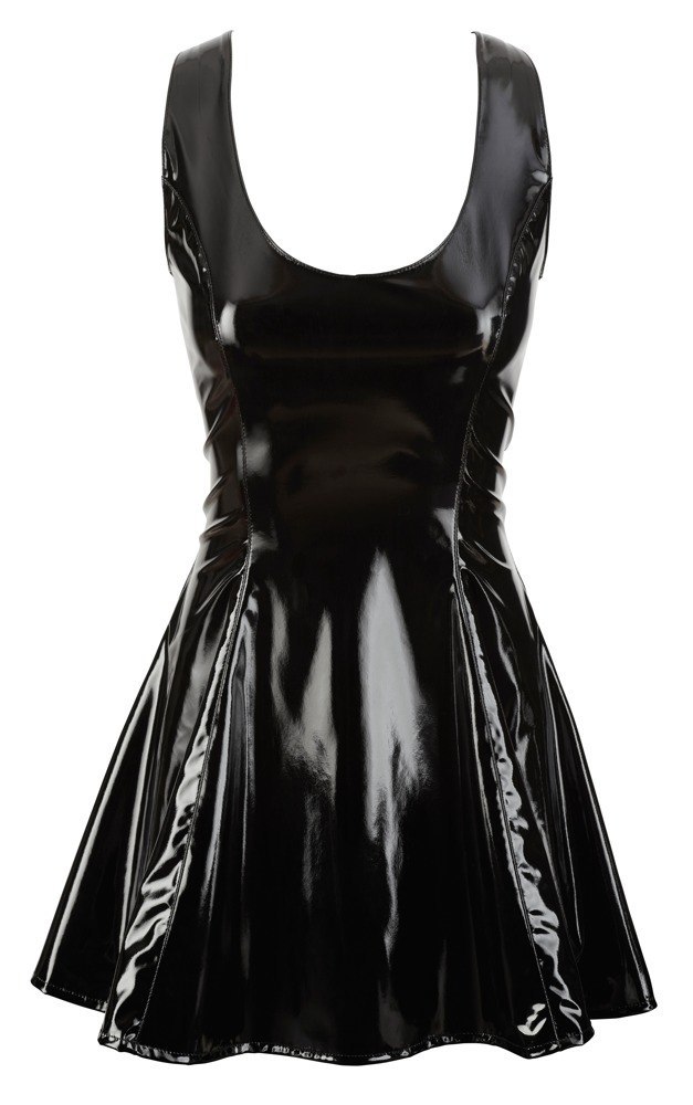 Vinyl Dress black XL