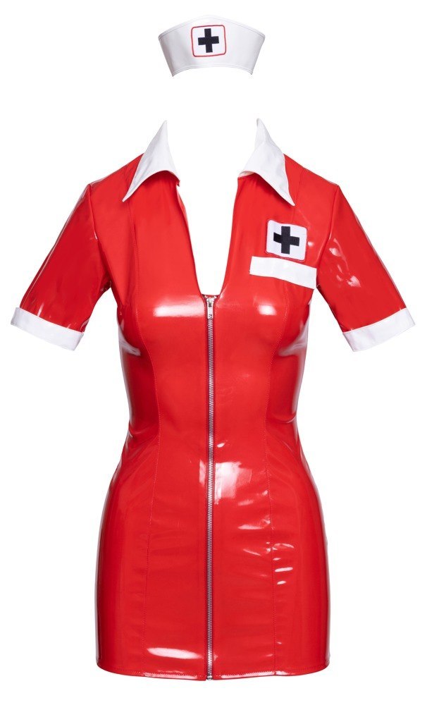 Vinyl Nurse red XL