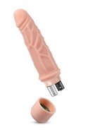 DR. SKIN SILICONE DR. ROBERT 7 INCH VIBRATING DILDO BEIGE