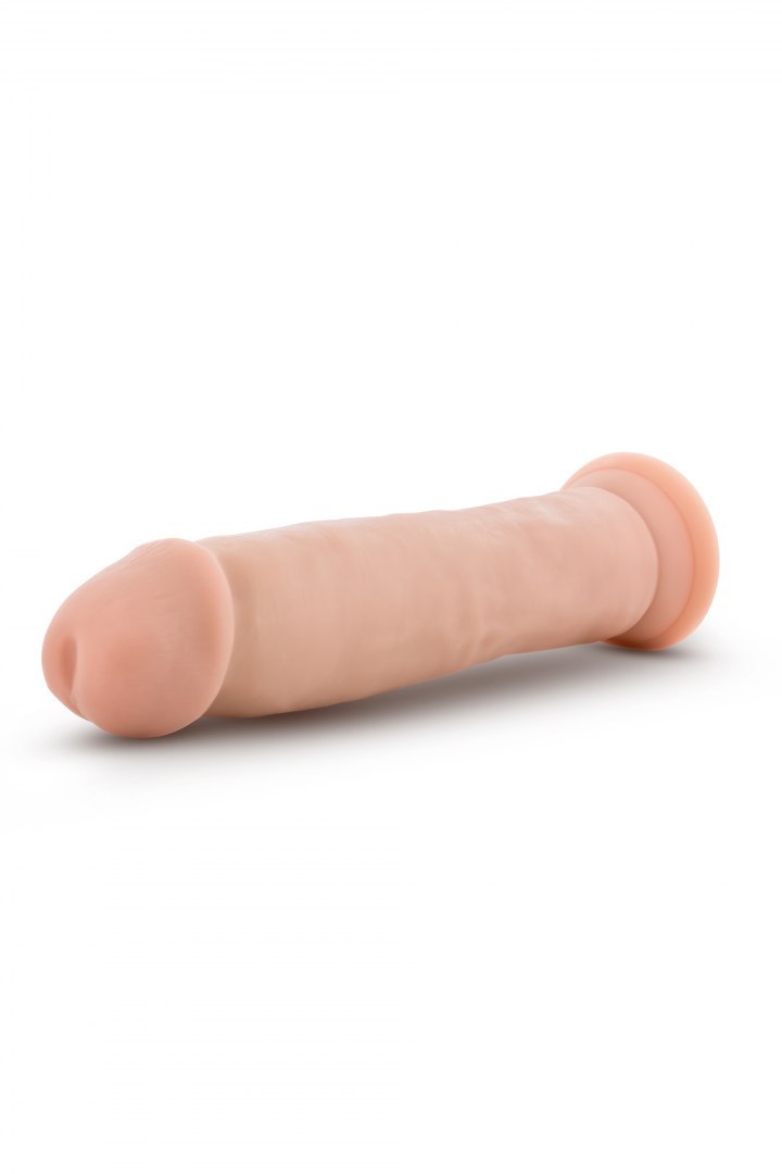 DR. SKIN SILICONE DR. HENRY 9 INCH DILDO WITH SUCTION CUP VANILLA