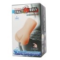 CRAZY BULL- REALISTIC 3D LIFE-LIKE ASS, Water lubricant