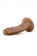 DR. SKIN SILICONE DR. LUCAS 5 INCH DONG WITH SUCTION CUP MOCHA